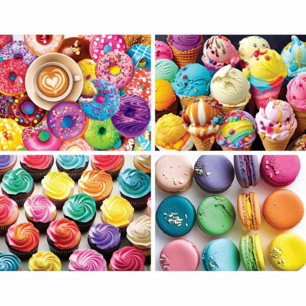 4 in 1 Foodie Jigsaw Puzzle Collection - Image 2