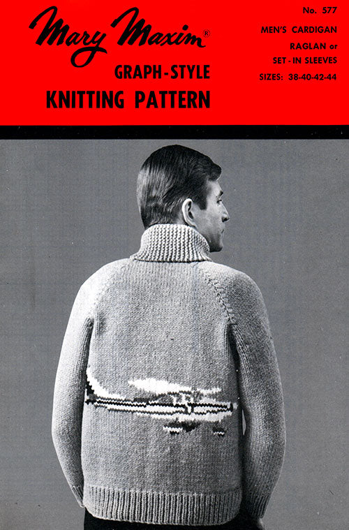 Airplane Cardigan Pattern - Image 3