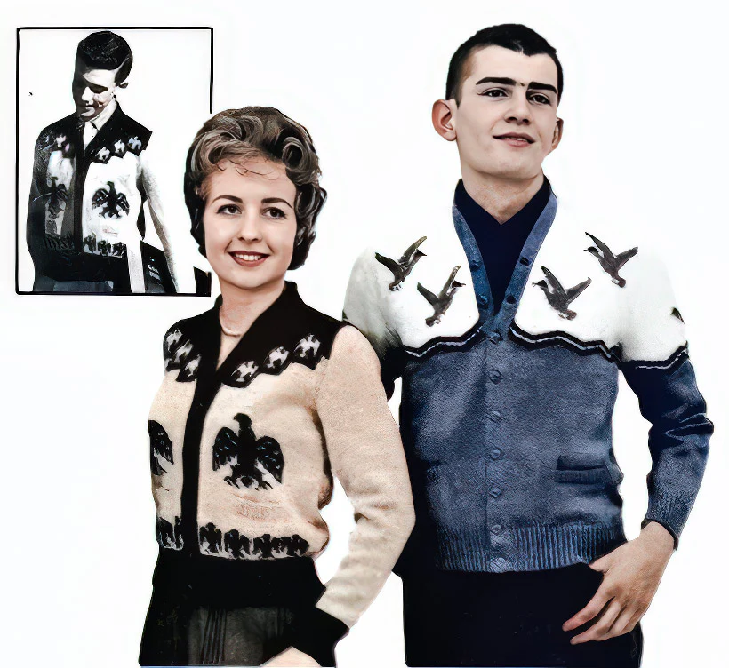 American Eagle Cardigan Pattern - Image 2