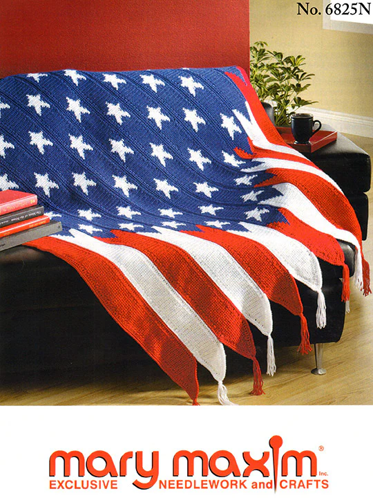 Americana Throw Pattern - Image 2