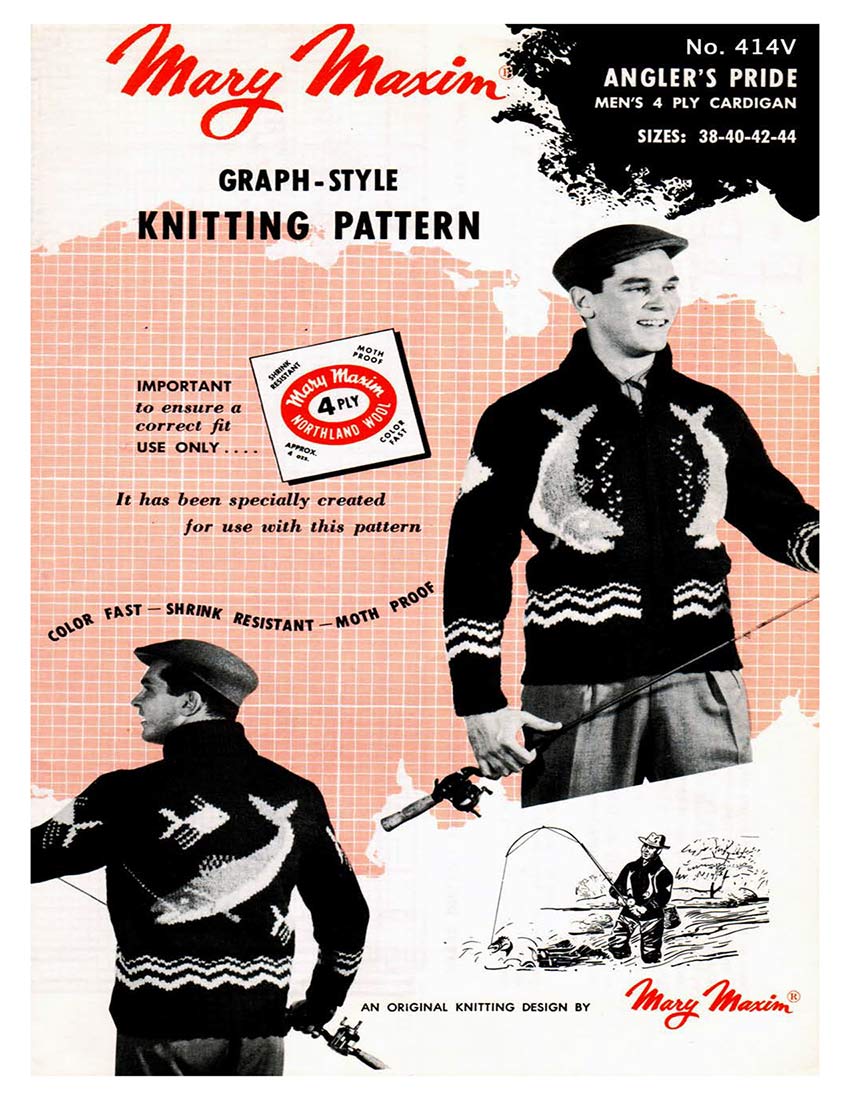 Men's Angler's Pride Cardigan Pattern - Image 3