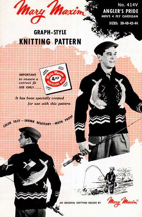 Men's Angler's Pride Cardigan Pattern - Image 3
