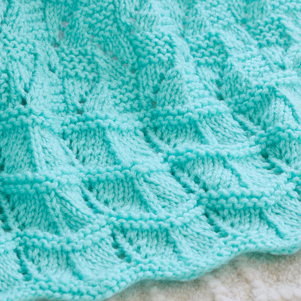 Aqua Dreams Baby Blanket - Image 4