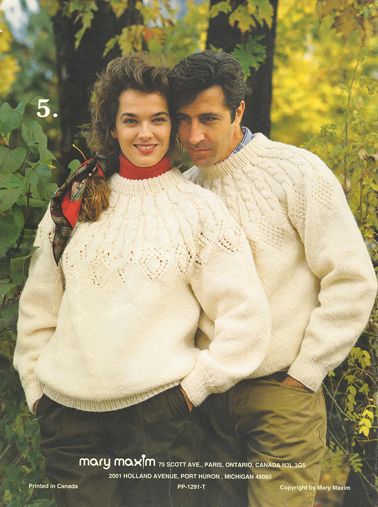 Aran Fashions Pattern Booklet - Image 2