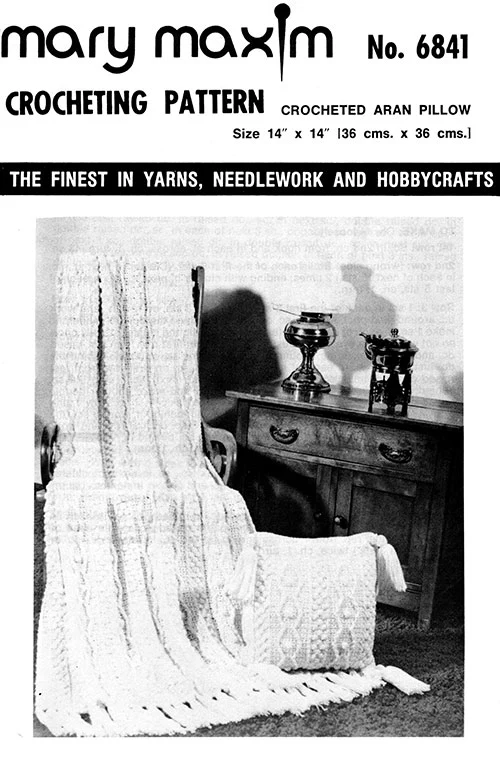 Aran Pillow Pattern - Image 2