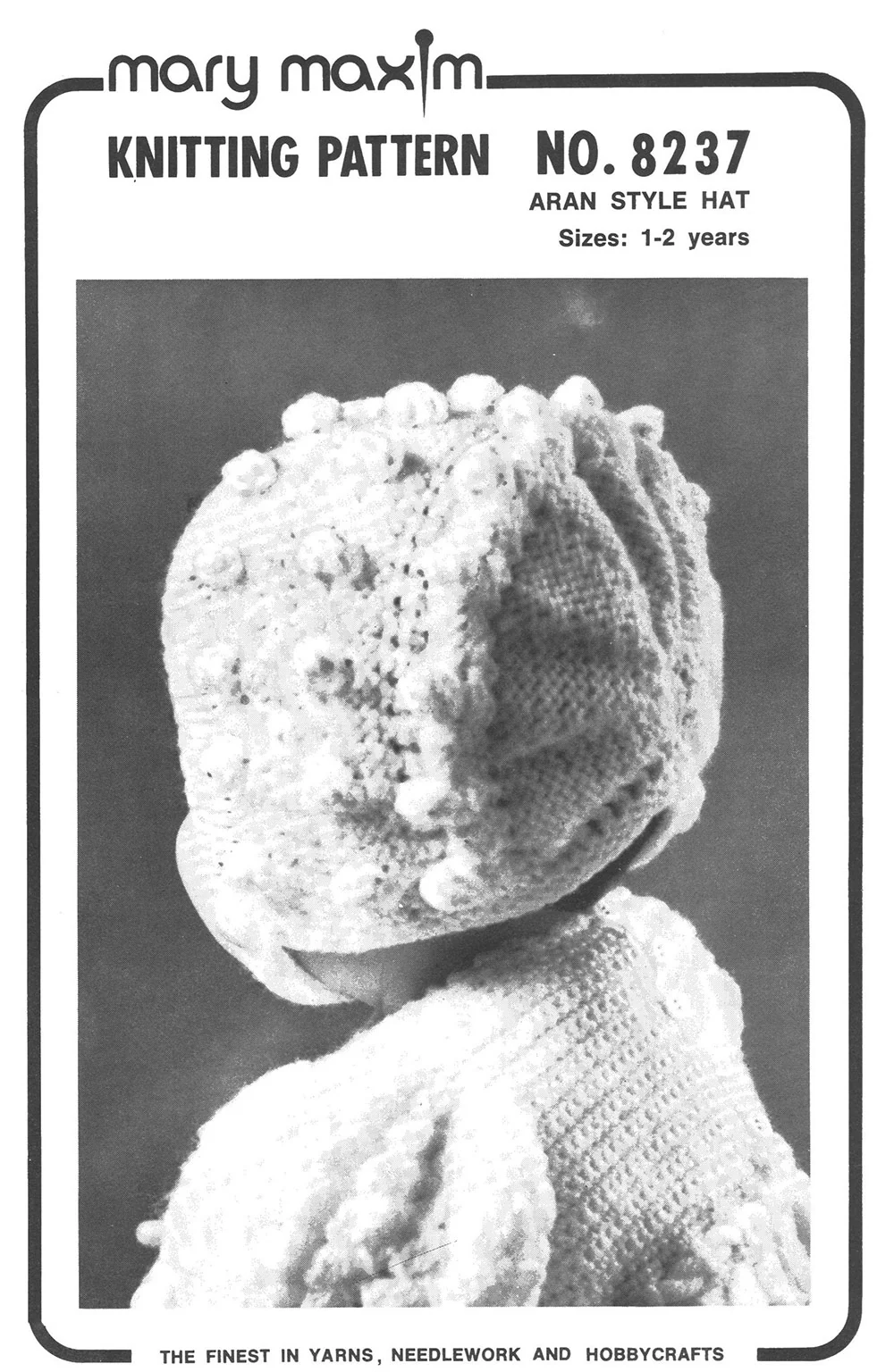 Aran Style Hat Pattern - Image 2