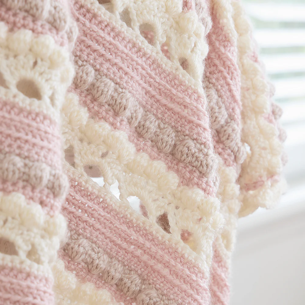 Arched Bobbles Baby Blanket - Image 5