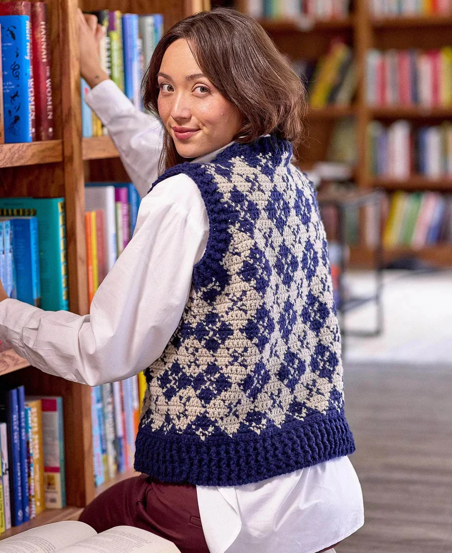 Argyle & Author Vest - Image 2