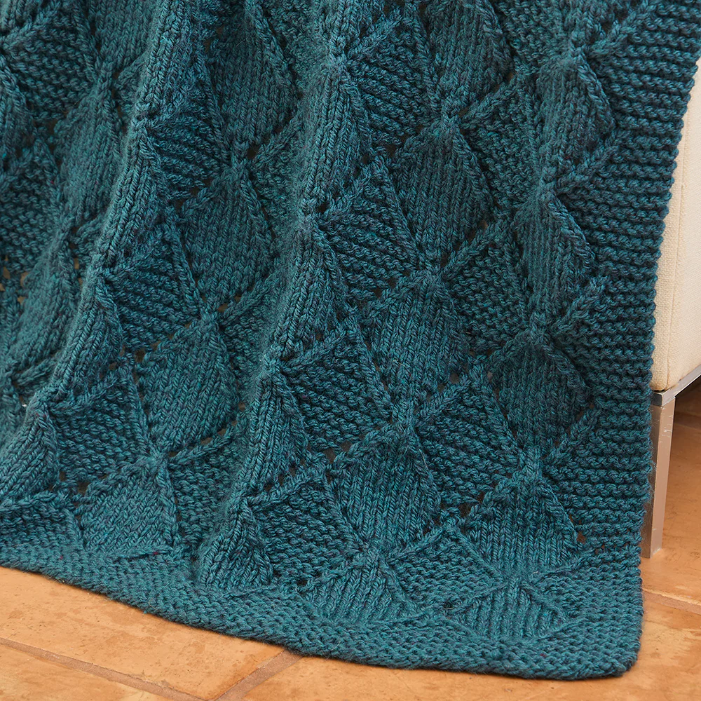 Argyle Knit Throw - Image 3