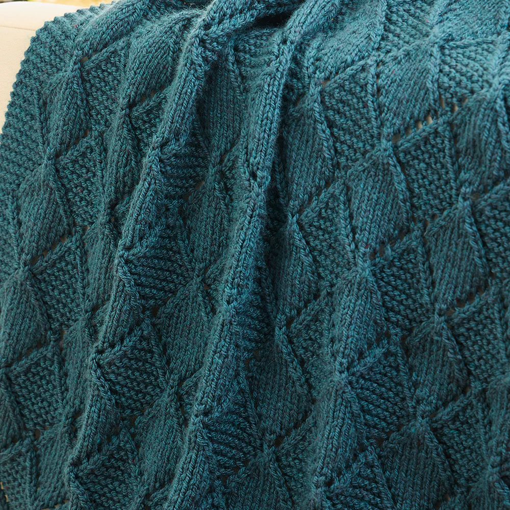 Argyle Knit Throw - Image 4