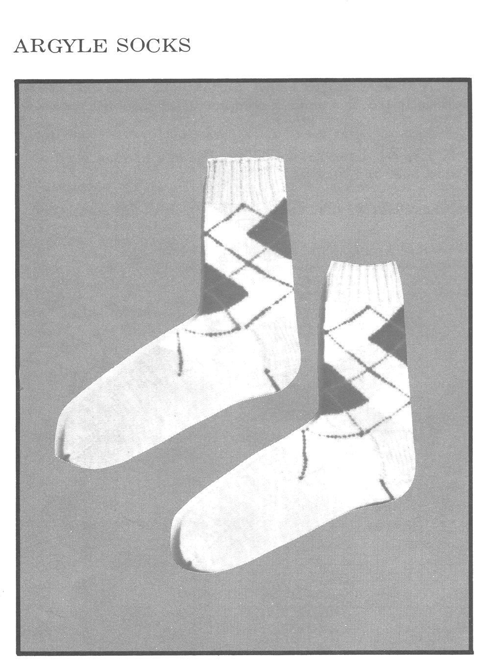 Argyle Socks Pattern - Image 2