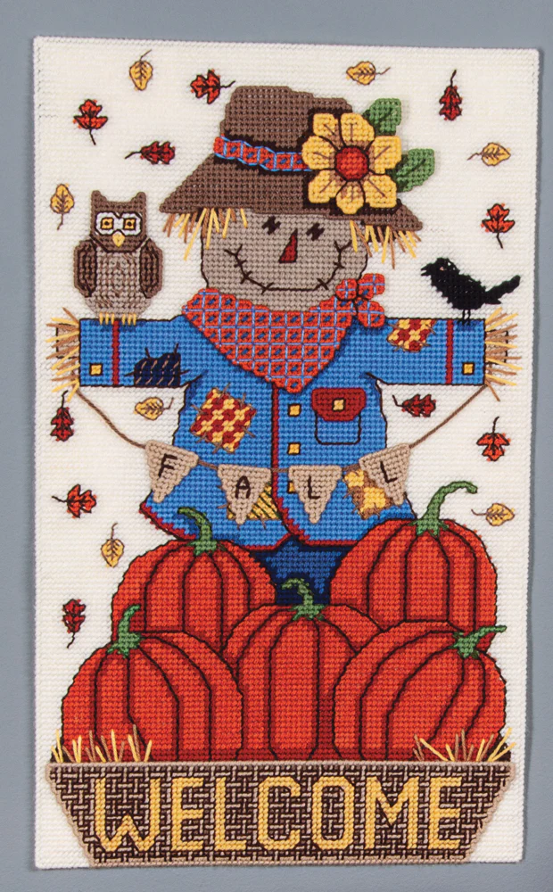 Autumn Welcome Plastic Canvas Ensemble - Image 2