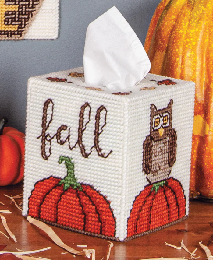 Autumn Welcome Plastic Canvas Ensemble - Image 3