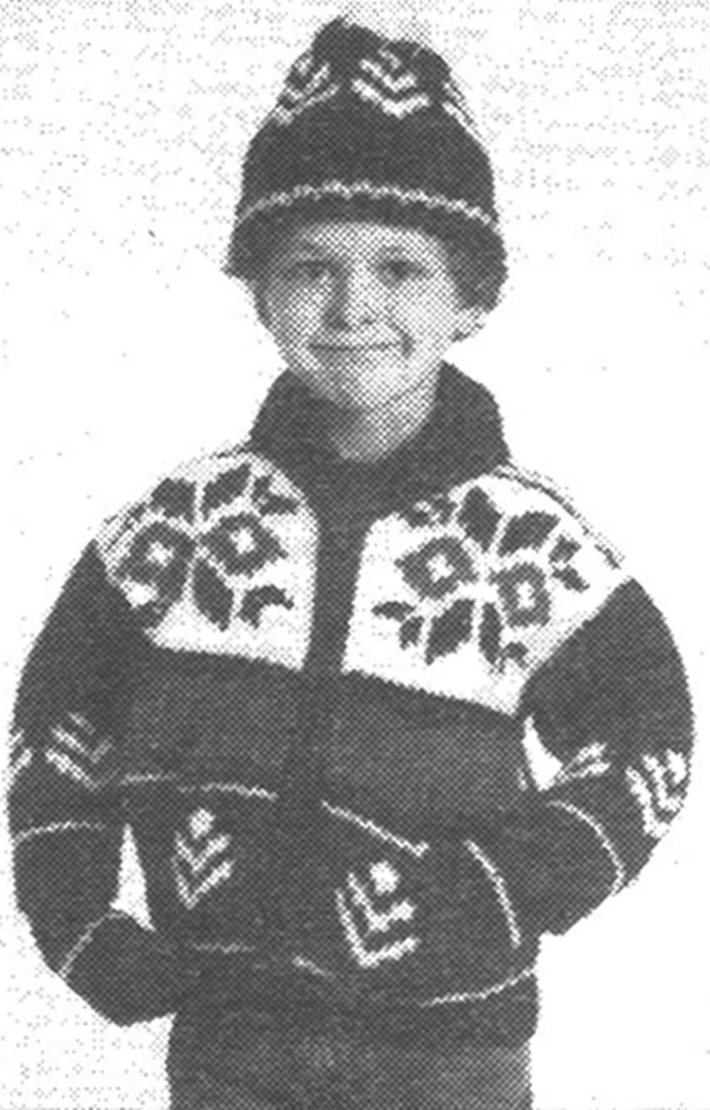 Aztec Jacket With Hat And Mitts Pattern - Image 2