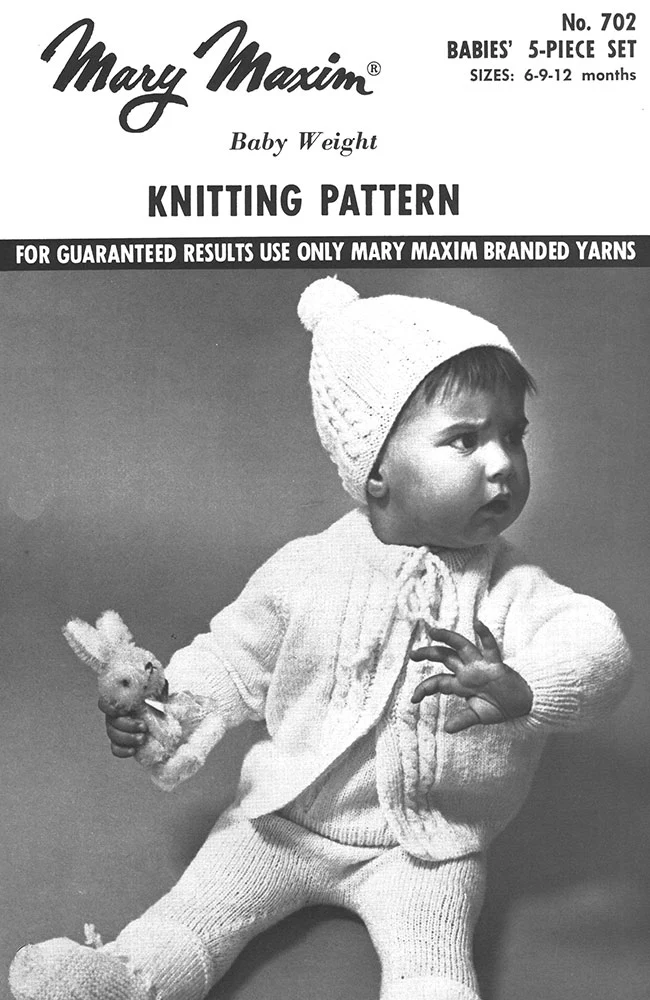 Babies' 5-piece Set Pattern - Image 2
