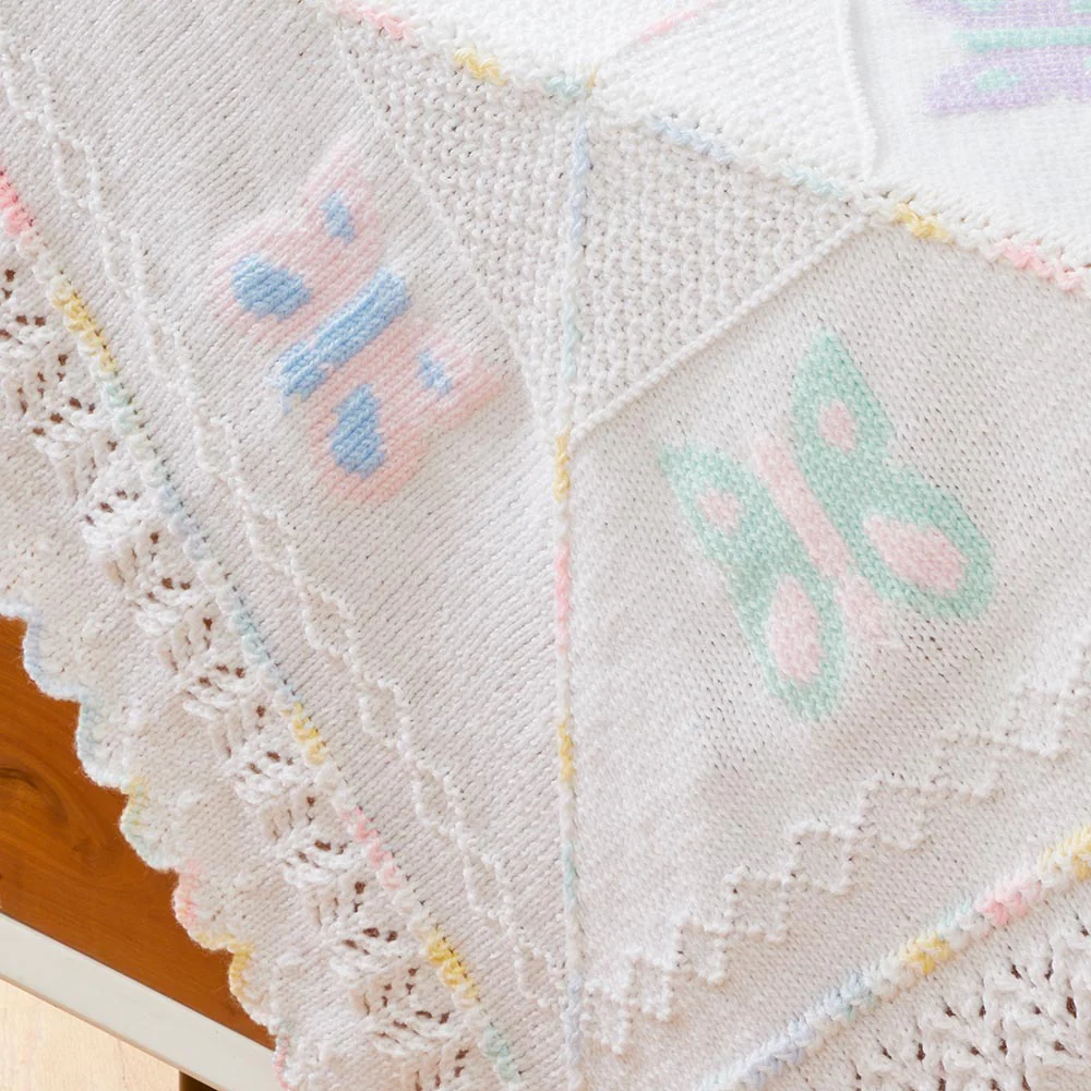 Babies and Butterflies Blanket - Image 2