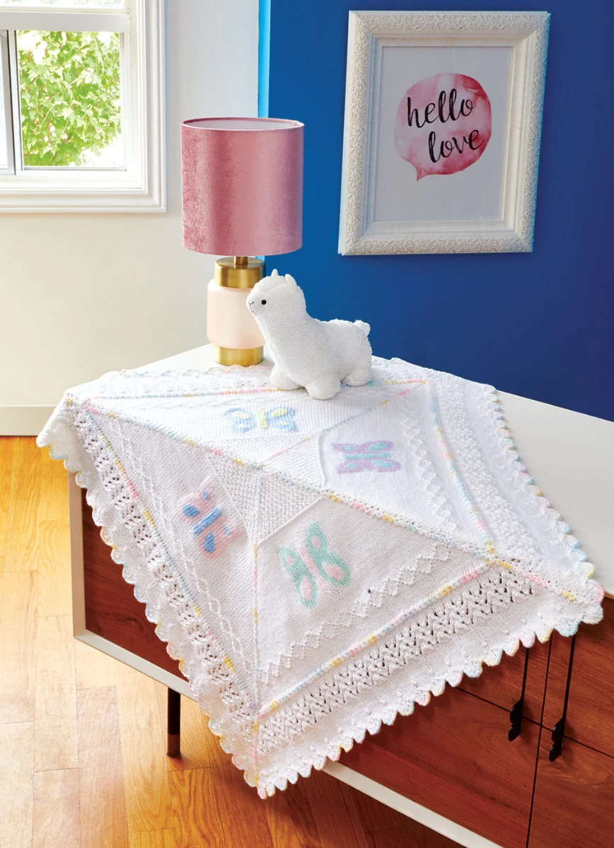 Babies and Butterflies Blanket - Image 3