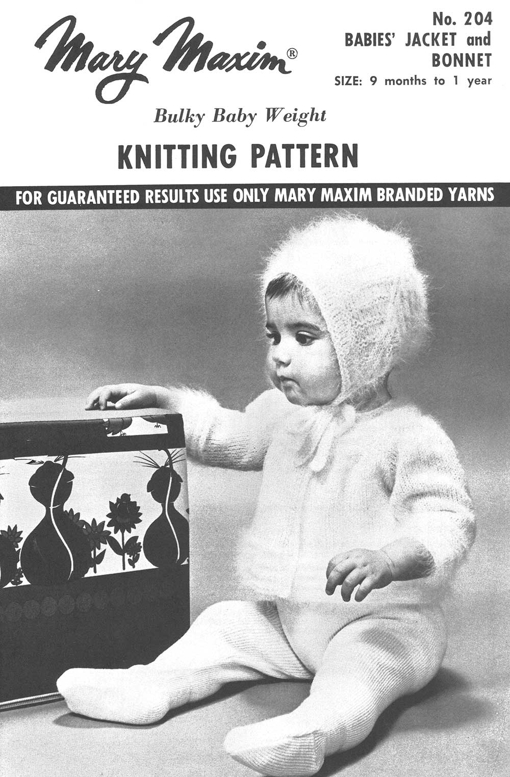 Babies' Jacket & Bonnet Pattern - Image 2