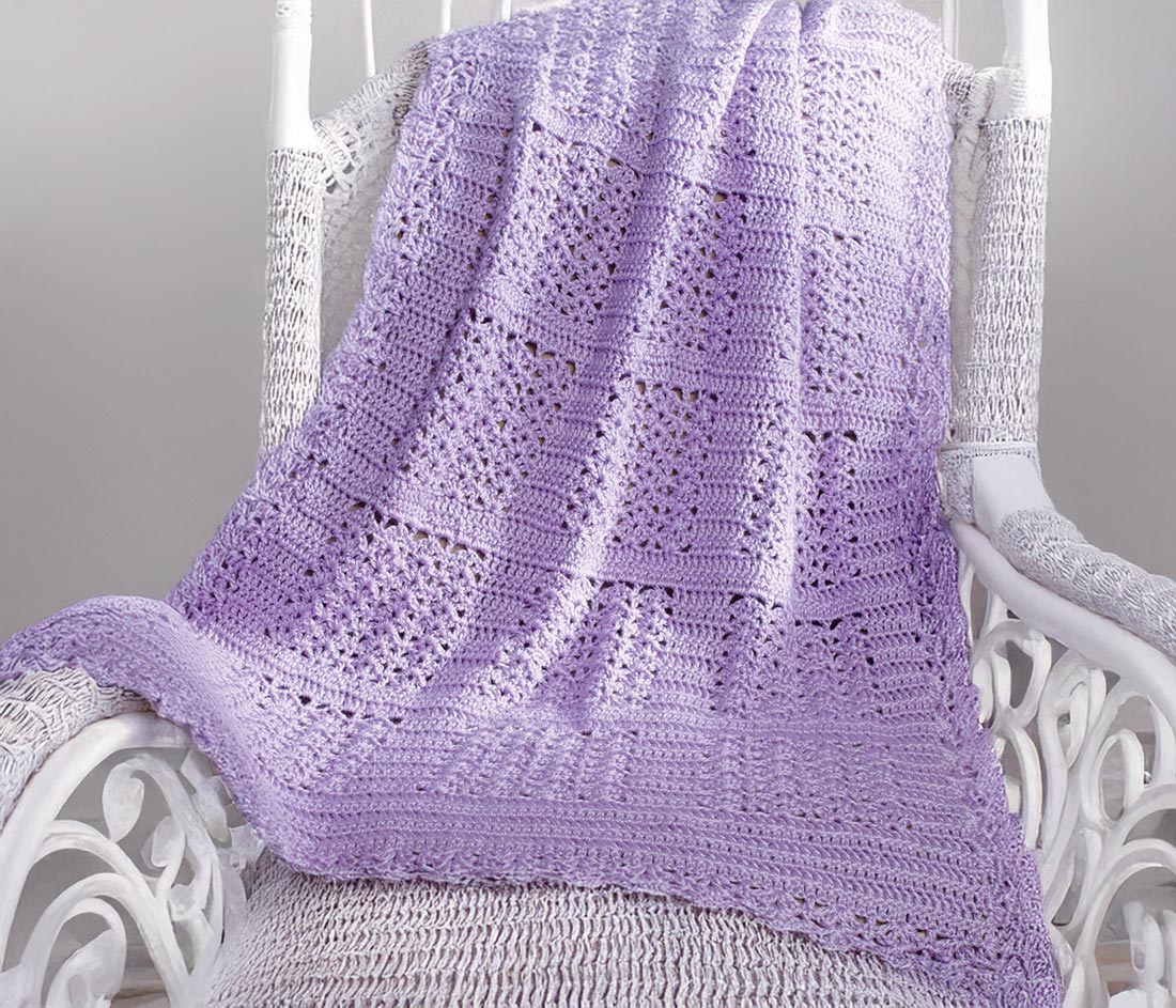 Baby Lace Blanket Pattern - Image 2