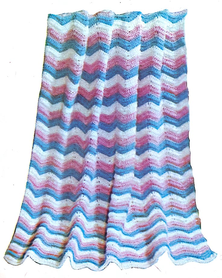 Baby Ripple Afghan Crochet Pattern - Image 3