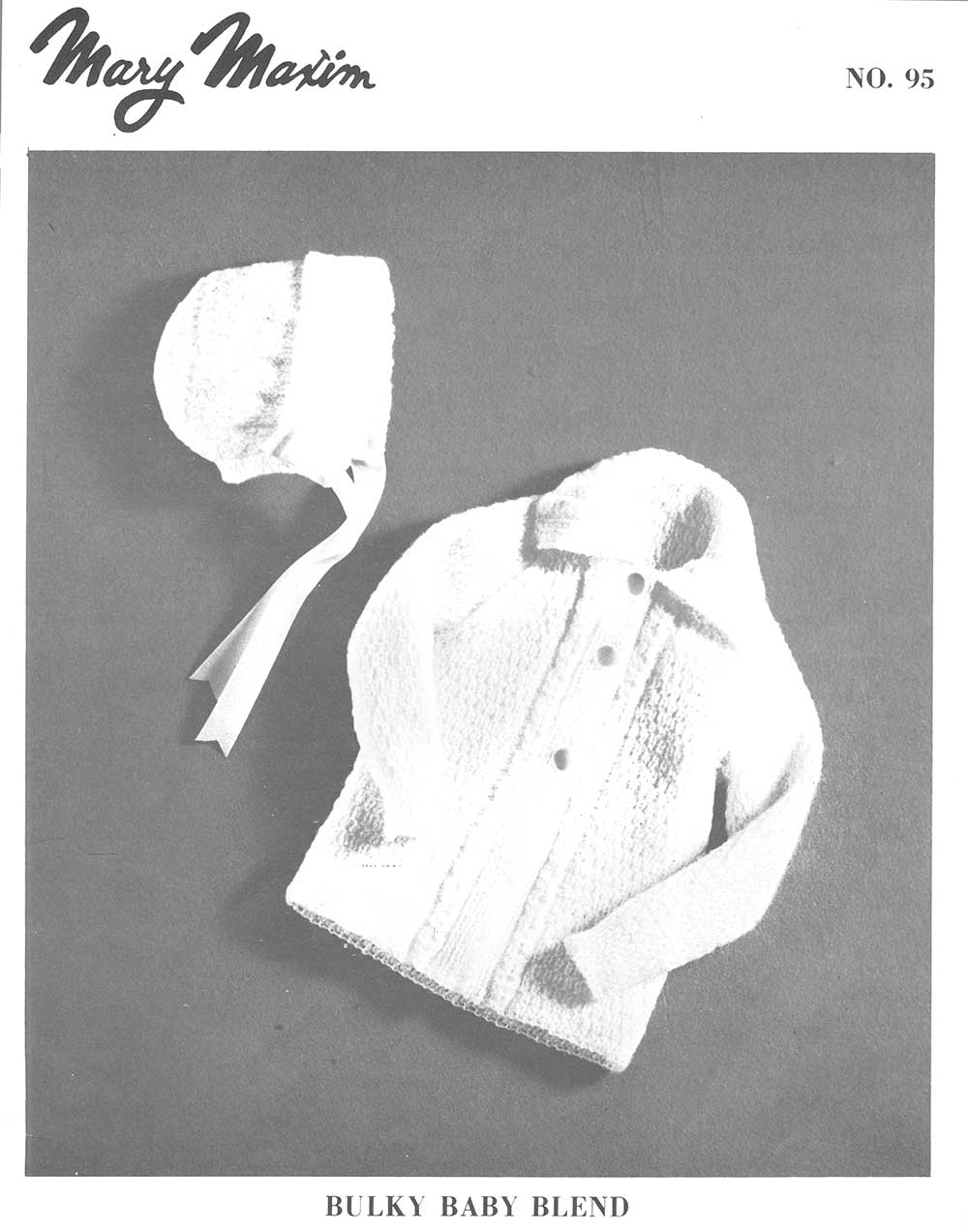 Baby's Jacket & Bonnet Pattern - Image 2