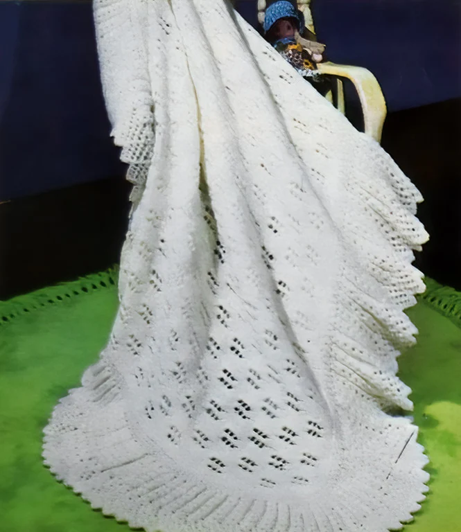 Baby Shawl Pattern - Image 2