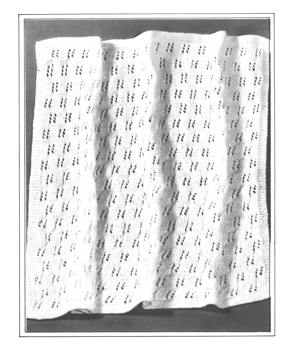 Baby Shawl Pattern - Image 2