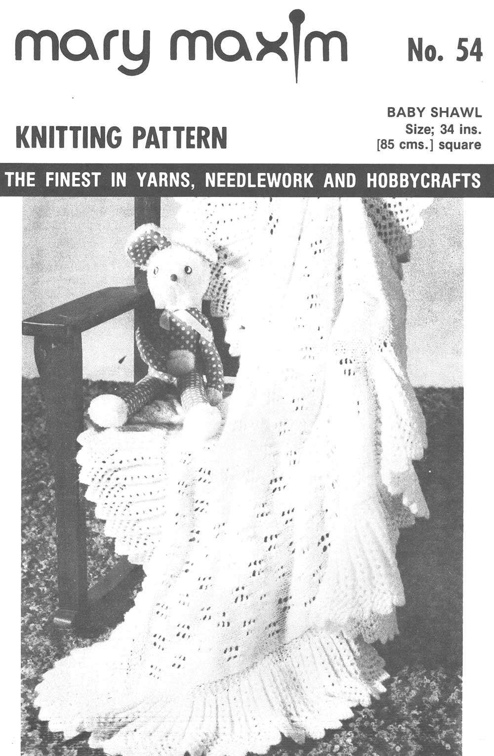 Baby Shawl Pattern - Image 4