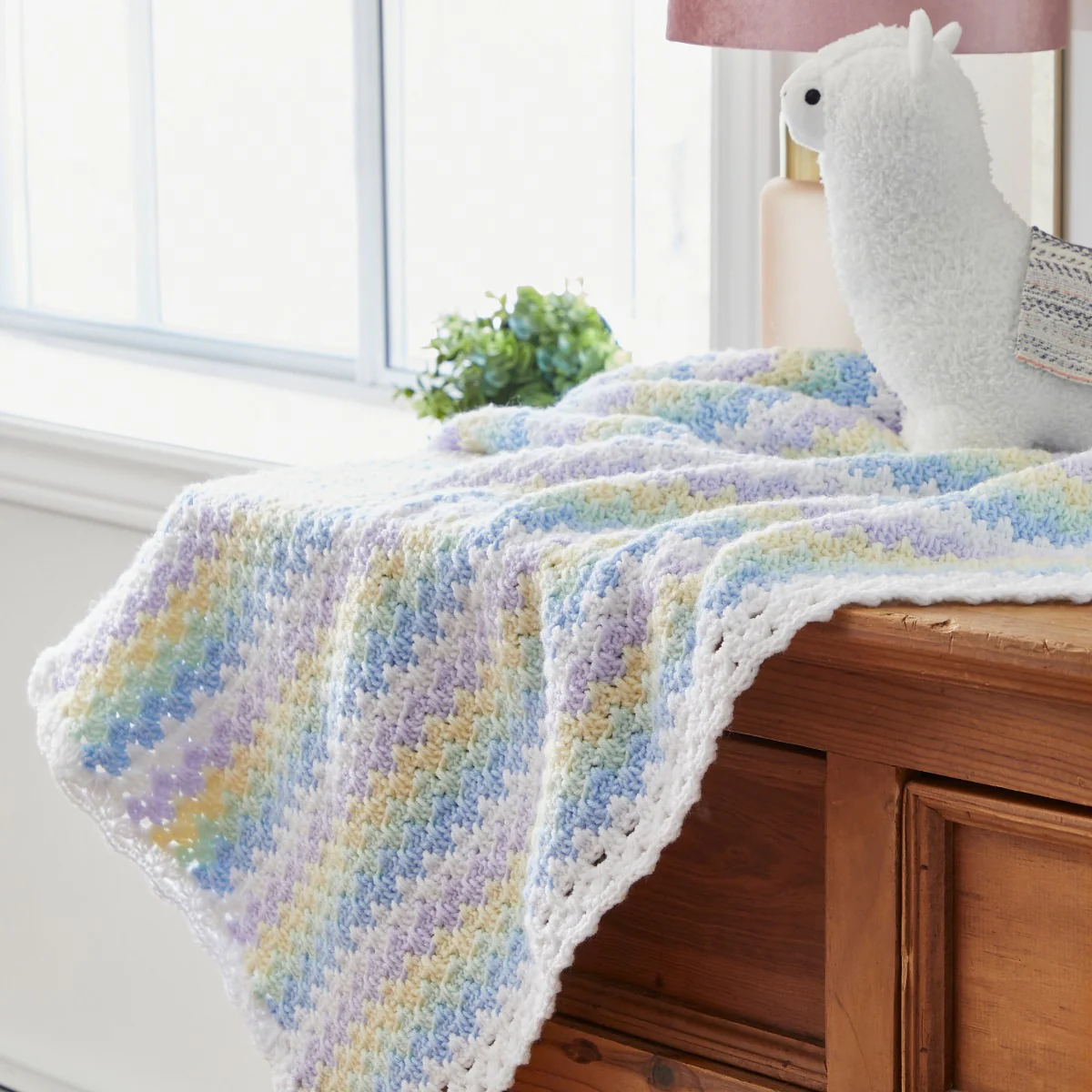 Baby Spike Stitch Blanket - Image 2
