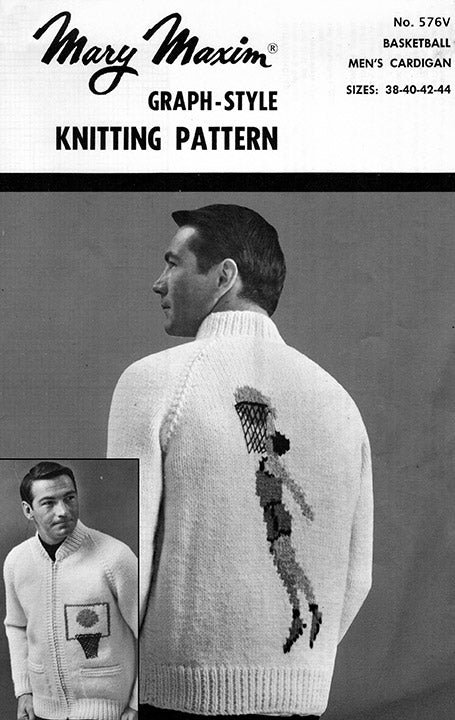 Basketball Cardigan Pattern - Image 2