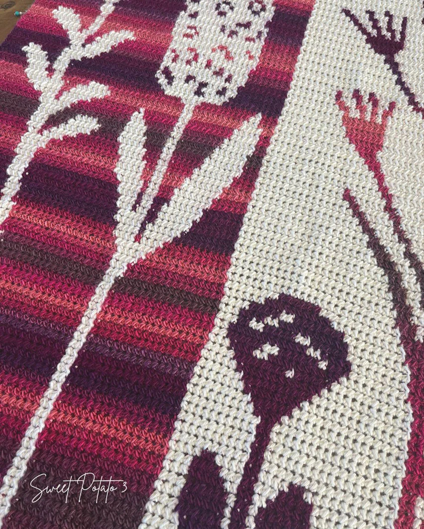 Be a Wildflower Blanket - Image 3