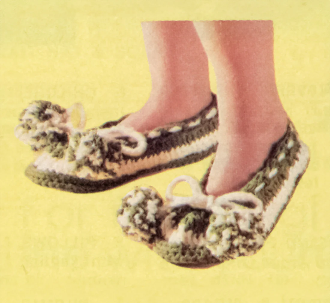 Bed Slippers Pattern - Image 2
