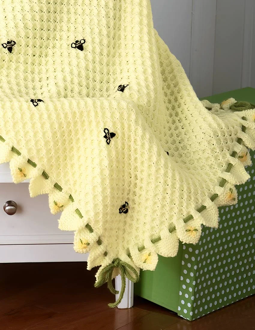 Bee My Baby Blanket Pattern - Image 2