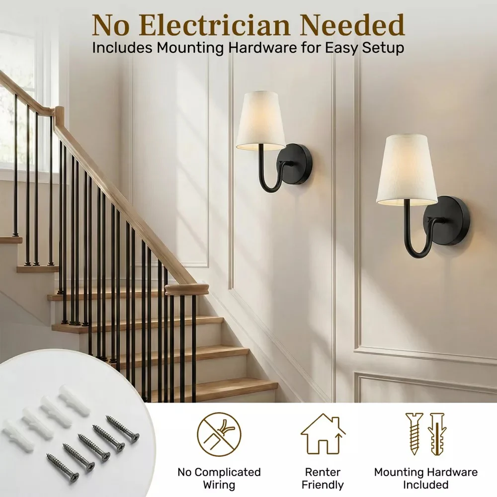 Bell+Howell Rechargeable Wall Sconces - Image 5