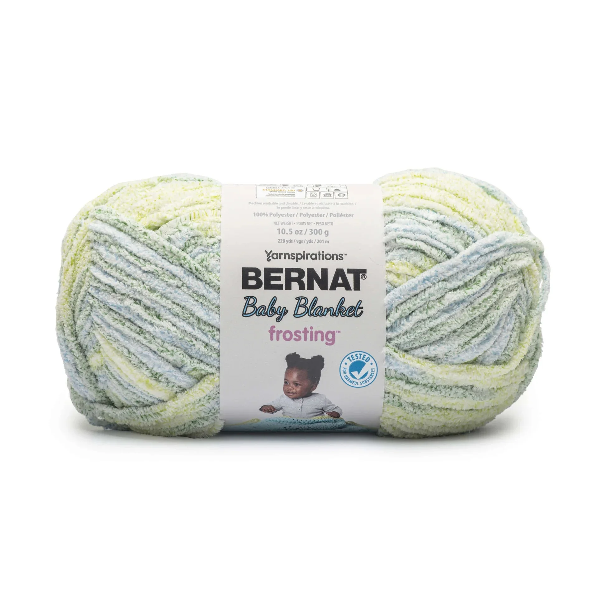Bernat Baby Blanket Frosting Yarn - Image 6