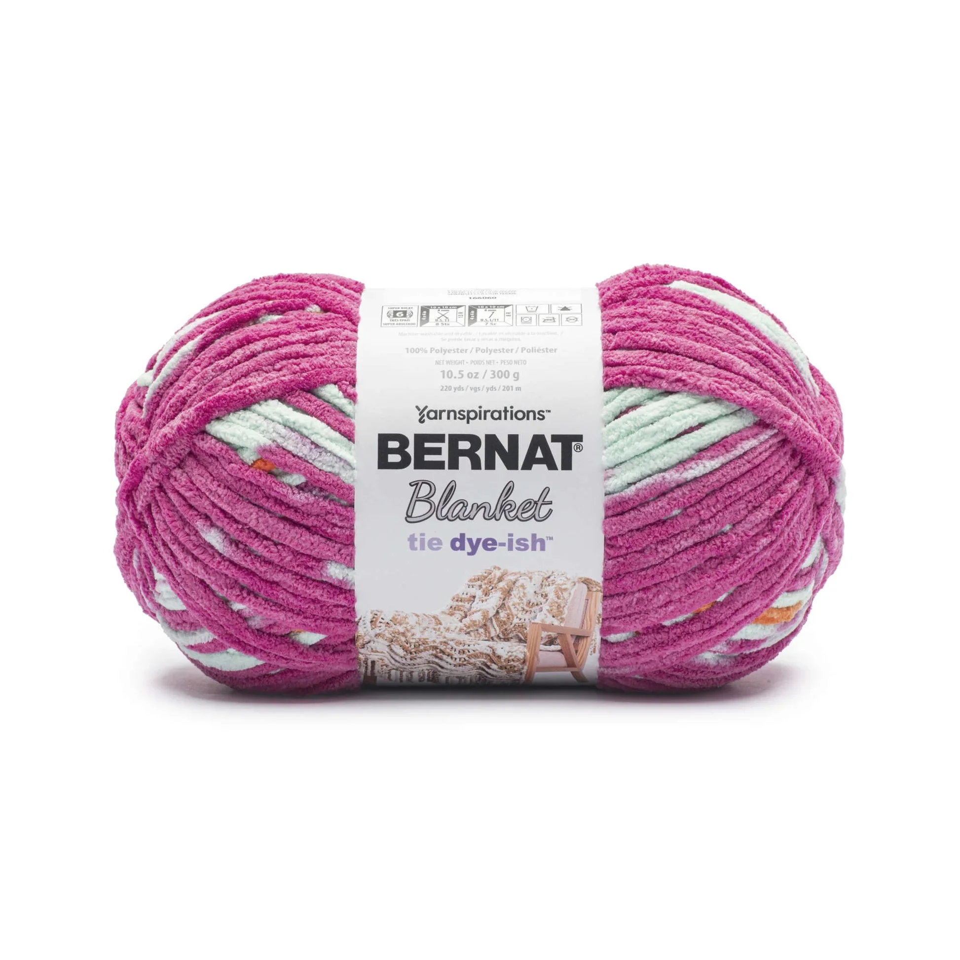 Bernat Blanket Tie Dye-ish Yarn - Image 9