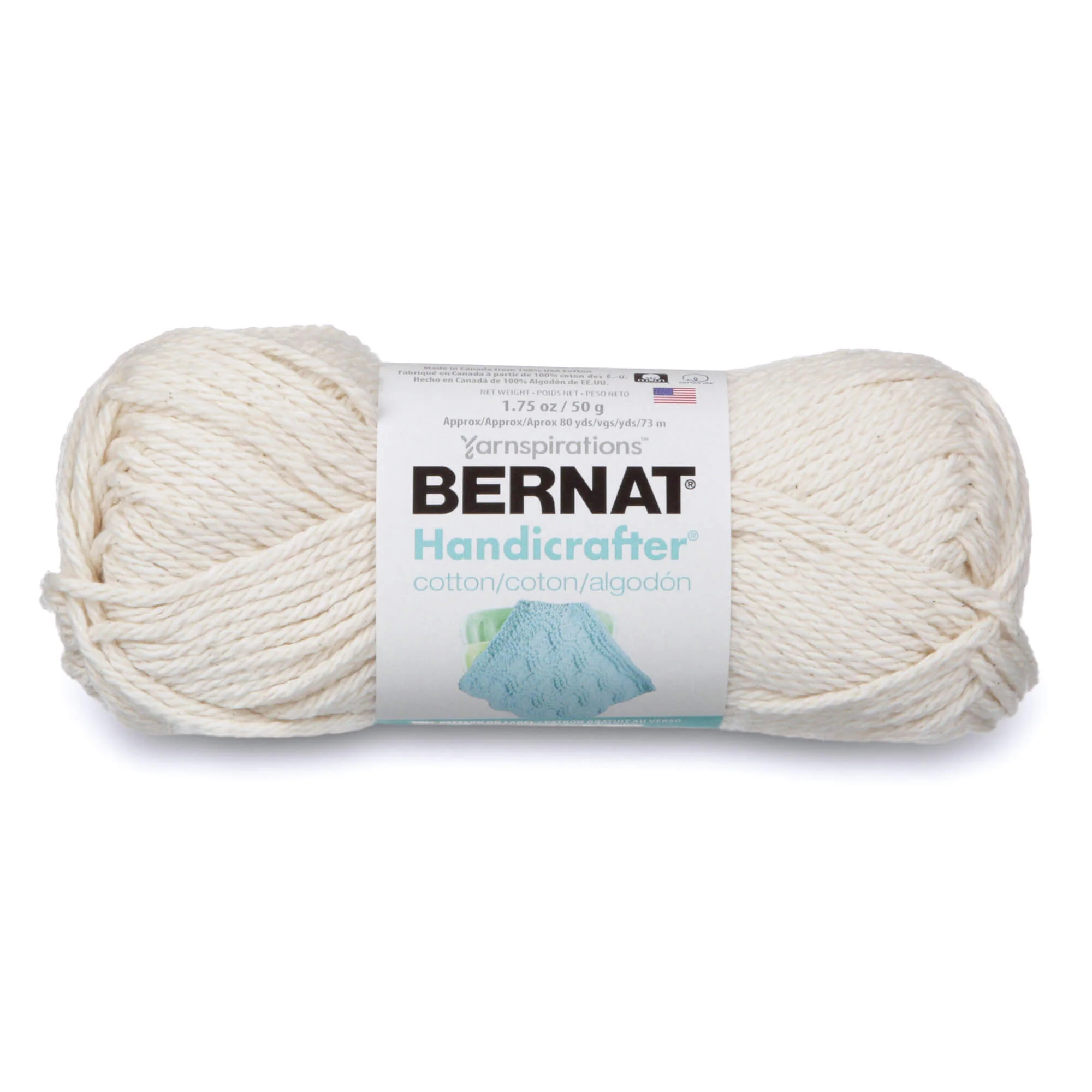 Bernat Handicrafter Cotton Small Ball Yarn - Image 3