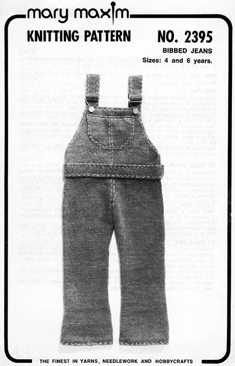 Bibbed Jeans Pattern - Image 2