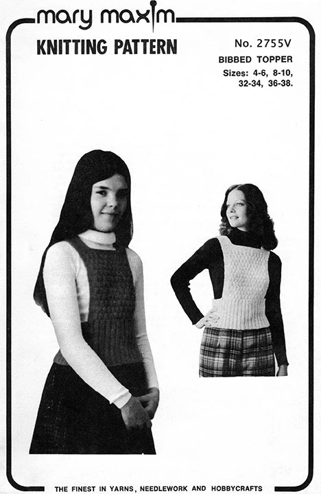 Bibbed Topper Pattern - Image 3