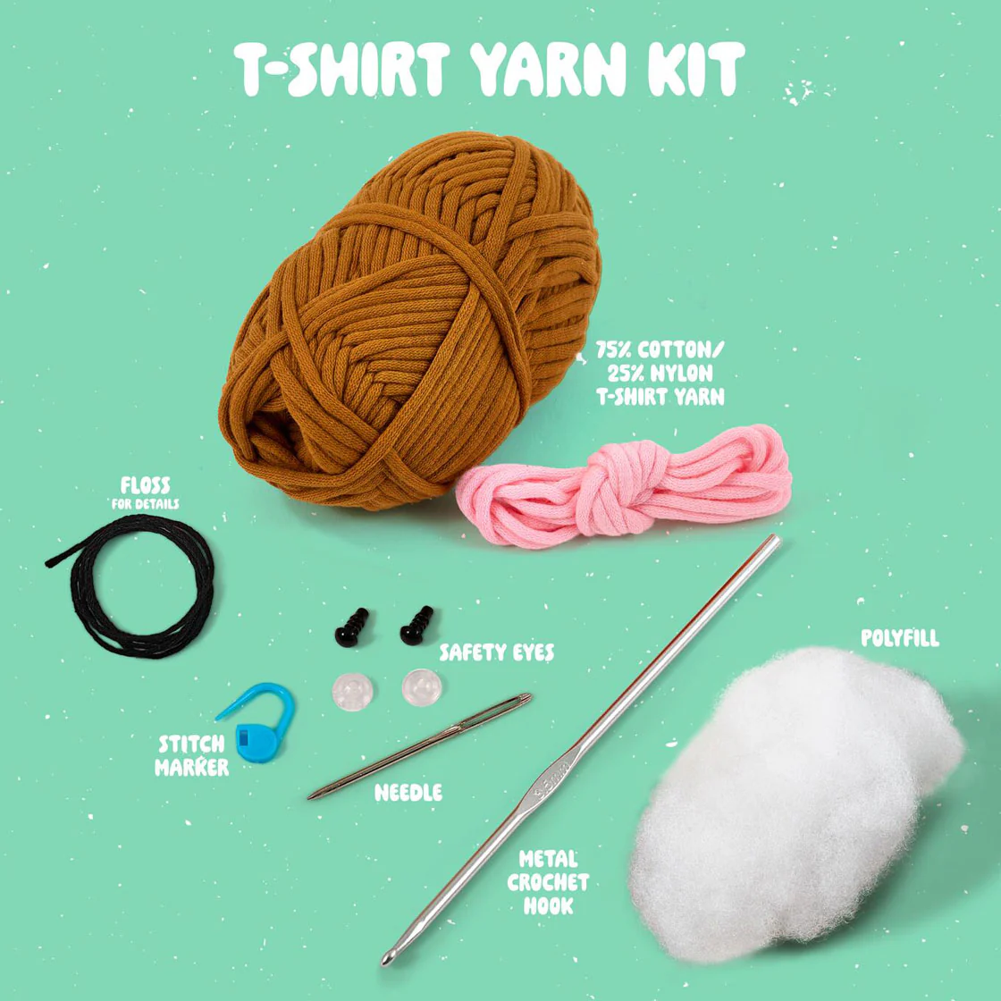 Billy the Bear Amigurumi Kit - Image 2