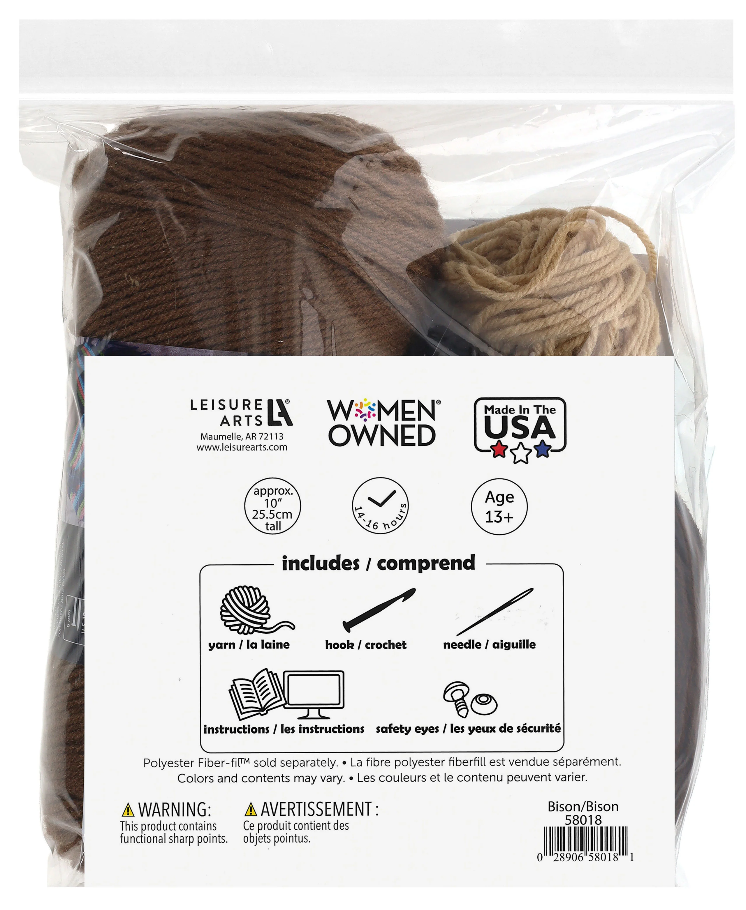 Bison Amigurumi Kit - Image 8