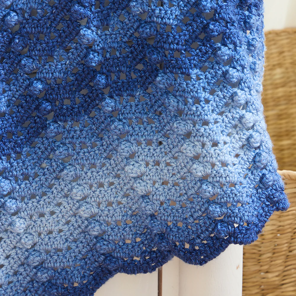 Bobble Wave Baby Blanket - Image 2