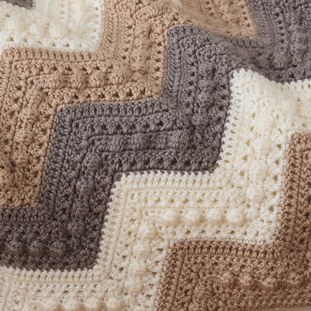 Bobbles Chevron Blanket - Image 4