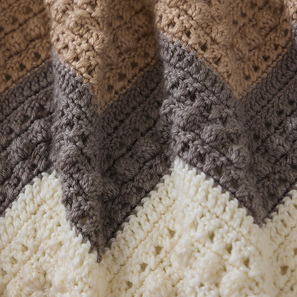 Bobbles Chevron Blanket - Image 5