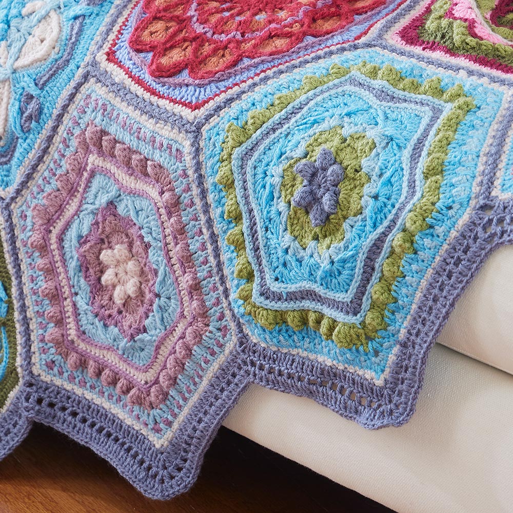 Bohemian Hexagons Throw - Image 5