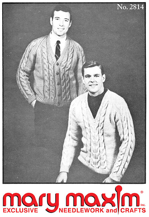Bolero Cable V-Neck Pattern - Image 3