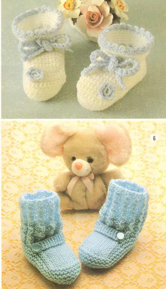 Bonnets and Bootees Pattern Book - Image 2