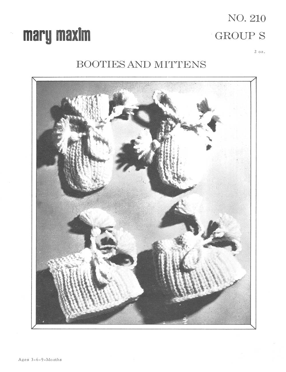 Booties And Mitts Pattern - Image 2