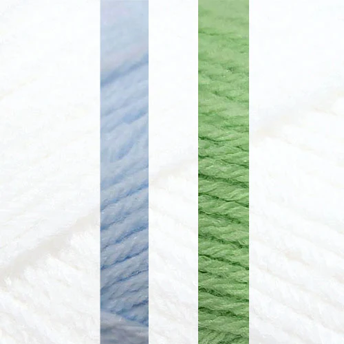 Boxed Stitch Baby Blanket - Image 4