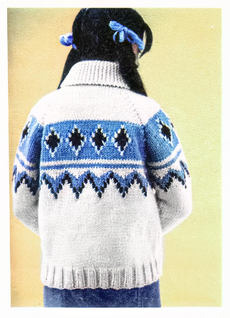Boys' or Girls' Saranac Cardigan Pattern - Image 2